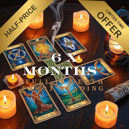 Your Next 6 x Months Tarot Reading ( Recorded Reading )